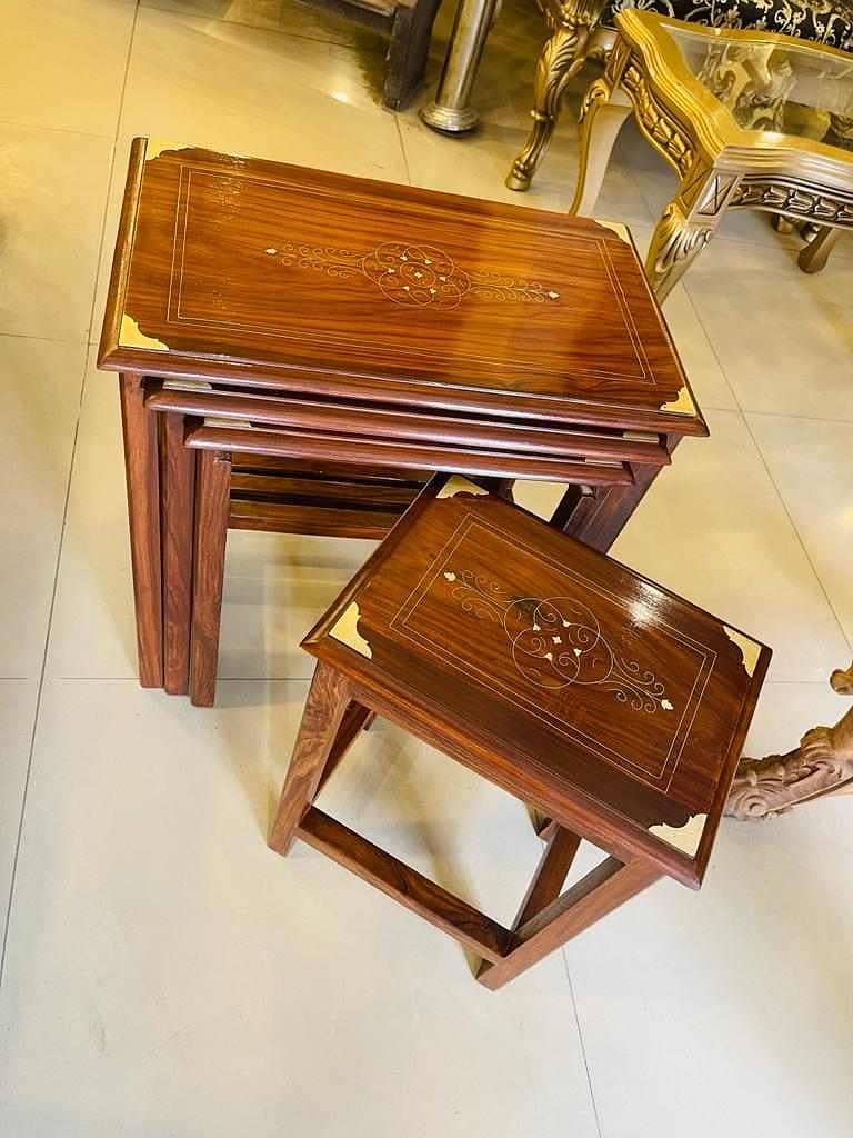 Wooden Nesting table 5