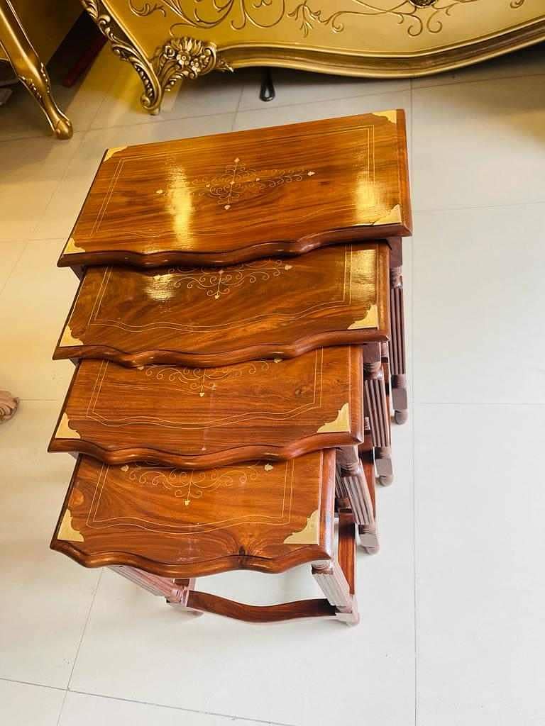 Wooden Nesting table 6
