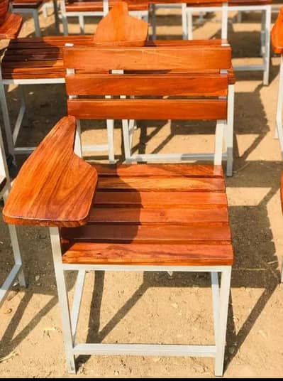 School Chairs. College Chair Benches desks Round table