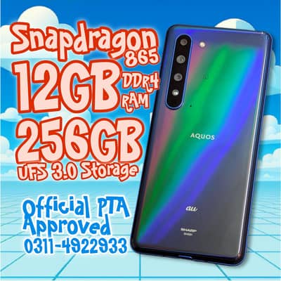 Gaming Fone 5G PTA Official 12GB Ram 8K OIS Camera