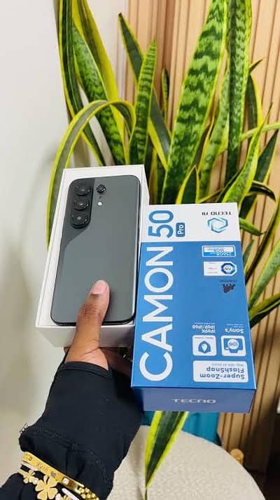 Tecno camon 50 pro 256gb black