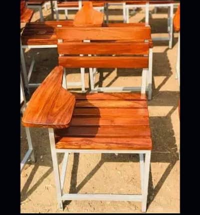 Benches desks Round table School chairs College chairs office