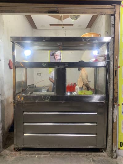 Bargar shawarma steel counter