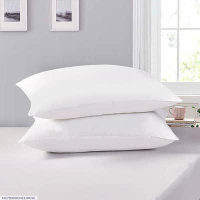 White Cotton Pillow 27x18 Inch for Bedding & Office
