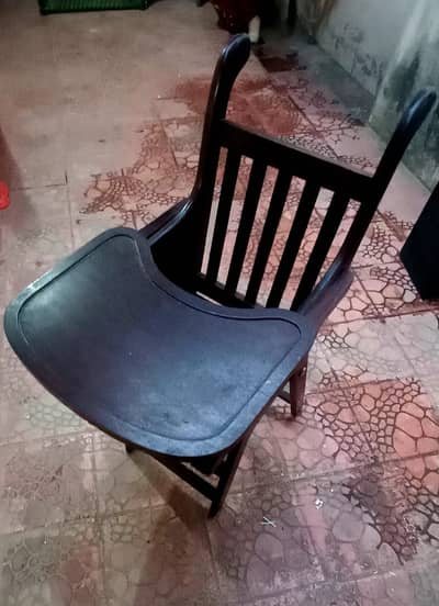 Wooden baby chair