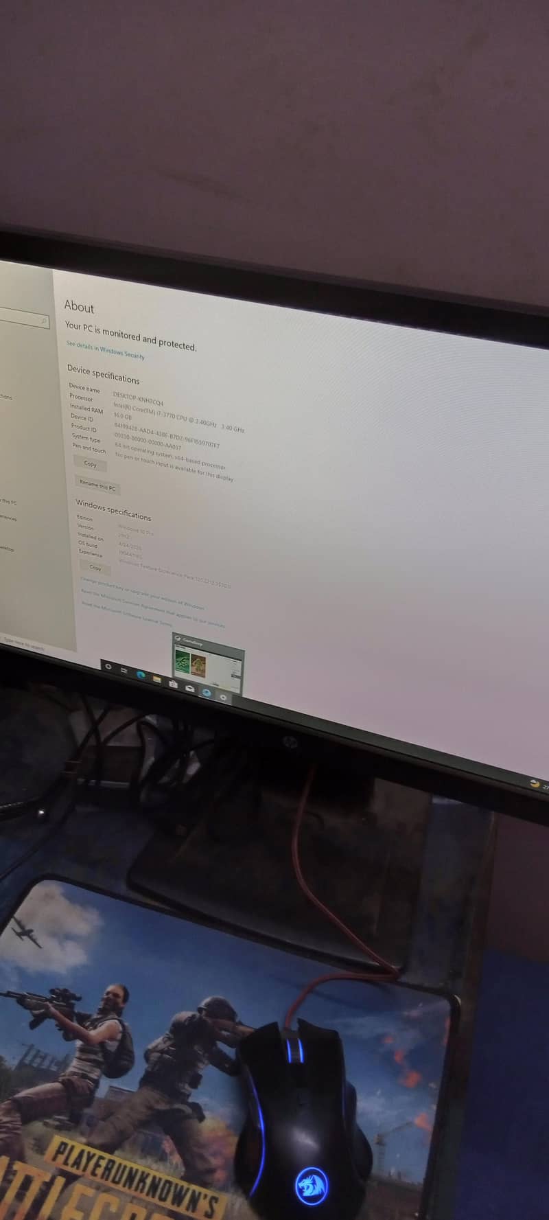i7 PC 3rd generation 4