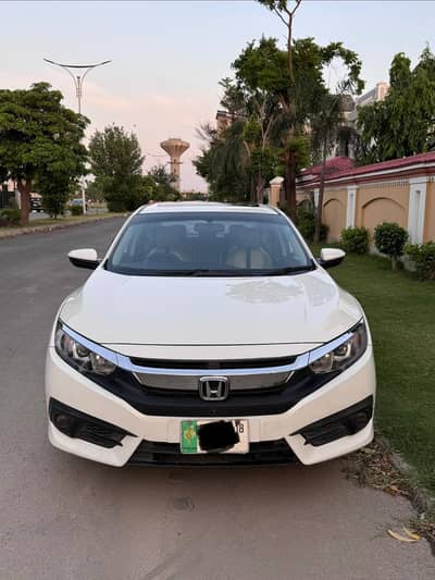 Honda Civic Oriel 1.8 i-VTEC CVT 2018 | 51,000 KM | White | Lahore Reg