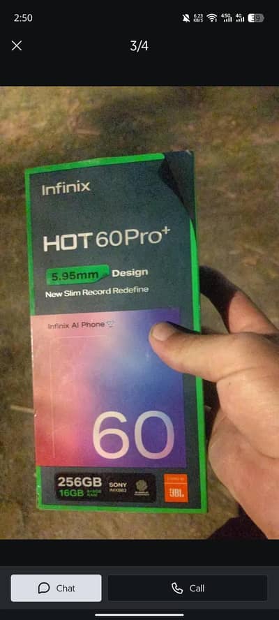 Infinix Hot 60 pro plus 16 256 edge exchange possible with NOT 50 PRO
