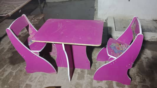 kids table and chair study table