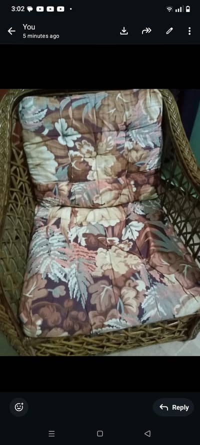 cane sofa sets