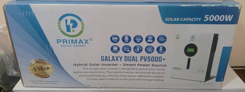 primax galaxy hybrid 3.6 kw pv 5000+