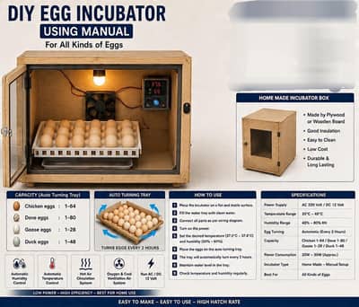 Fully Automatic Egg Incubator Machine
