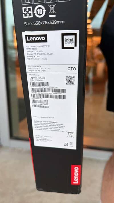 Brand new Lenovo Legion Pro OLED RTX 5070 Core Ultra