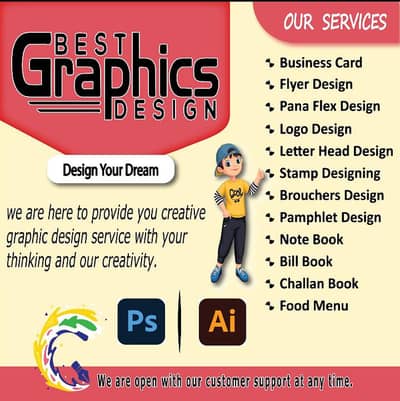 Remote Graphics Designer Available