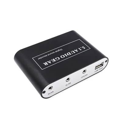 5.1 Audio Decoder Digital Sound DTS/AC3/PCM Optical To Stereo Surround