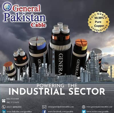 120 MM 4 CORE SILVER CABLES GENERAL PAKISTAN CABLES