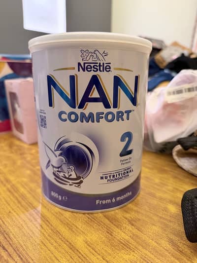 Nan comfort formula milk 1 and 2