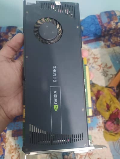 Nvidia Quadro 4000 2gb 256bit Gddr5 Graphic card for Gaming Editing Pc