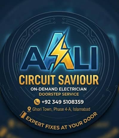  Electrician Available — Ghori Town Phase 4 Islamabad