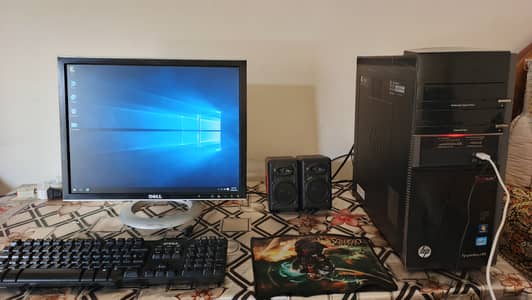 Hp Tower Pc and Monitor for Sale
