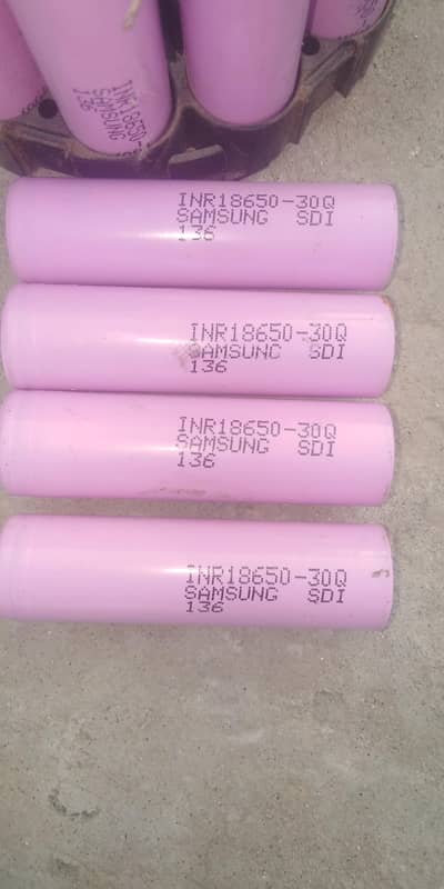 Samsung 18650 INR 3000mah WhatsApp number 0325-8733485