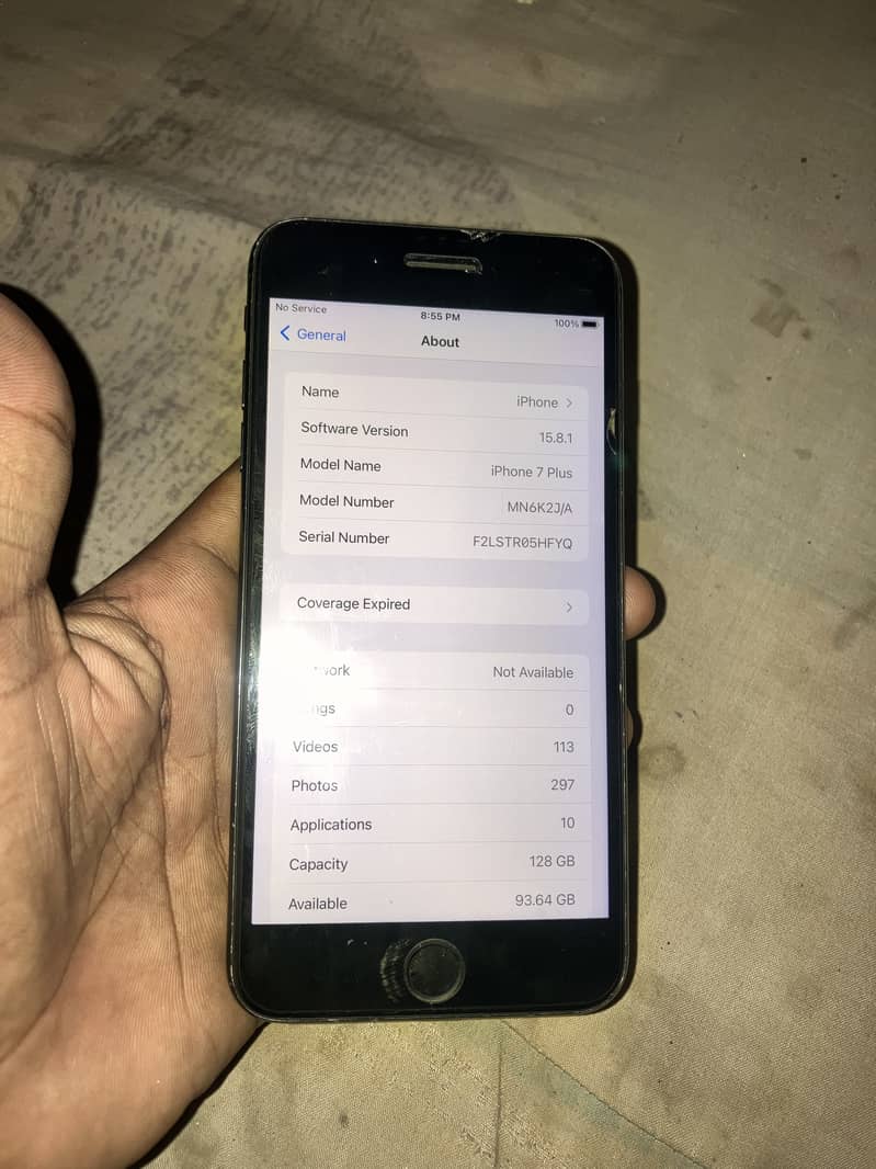 iPhone 7 Plus 128gb 6