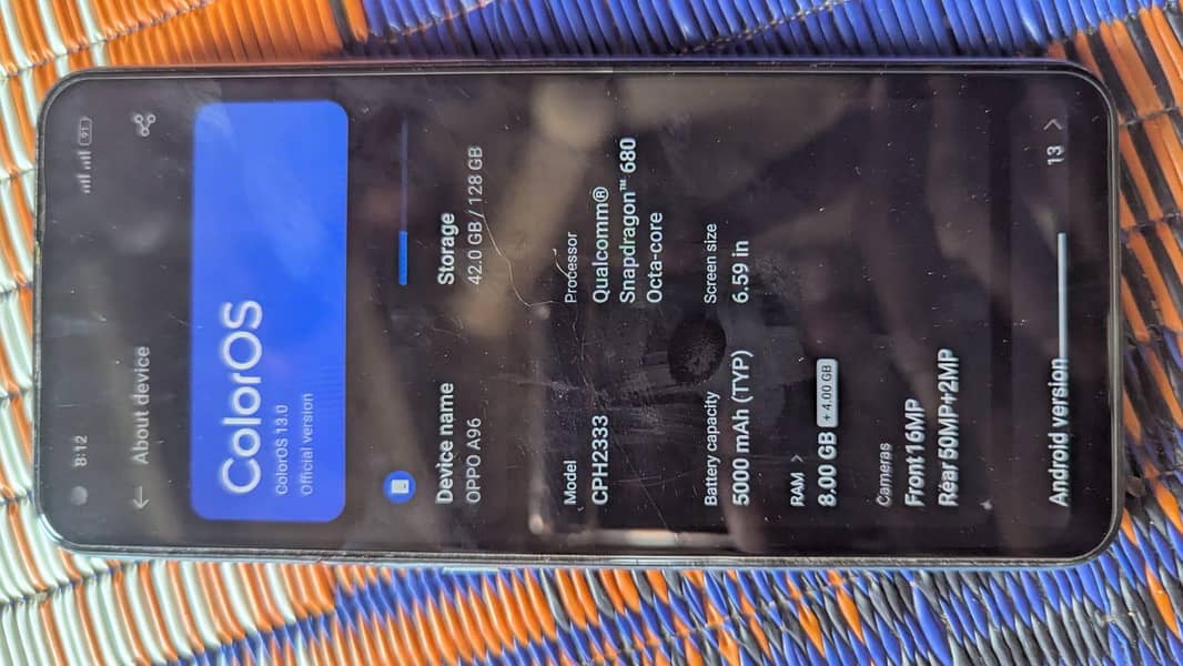 Oppo A96 3