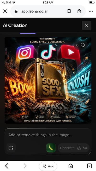 5000+ sound effects pack 