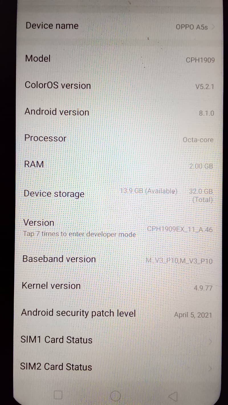 OPPO A5s 3