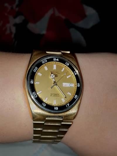 Original Seiko 5 Automatic 21 Jewels 7526-1600 MADE IN JAPAN