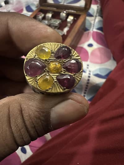 multi stone ring