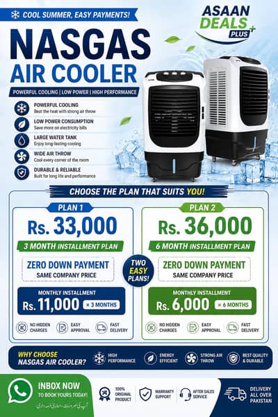 Nasgas Air Cooler for sale
