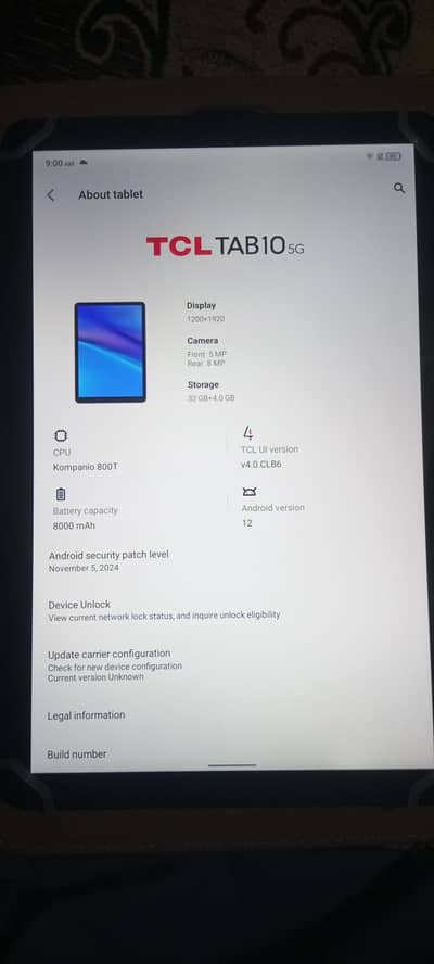 TCL tab. 10 5G