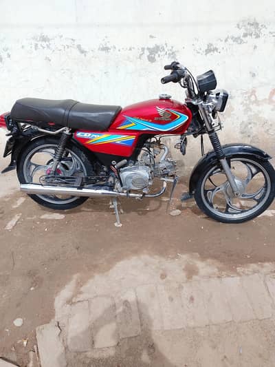 self start bike good condition alloy rims installed new Tyre engine ok
