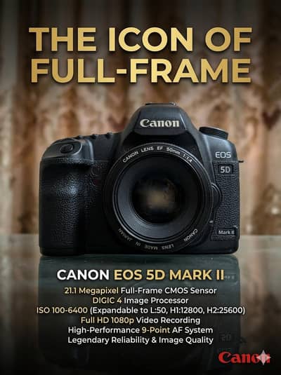 Canon EOS 5D Mark II (Good Working Condition)