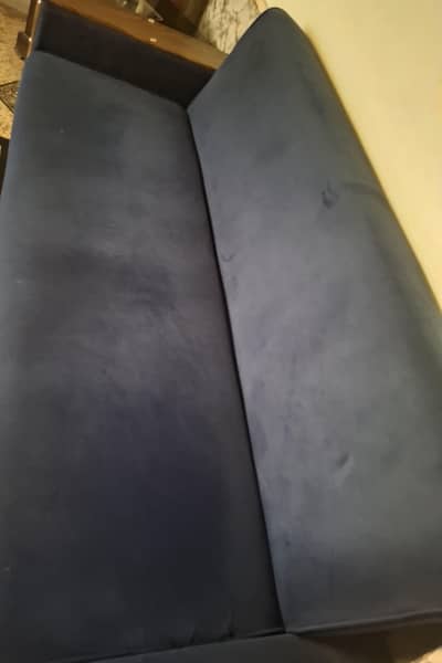 wooden sofacombed
