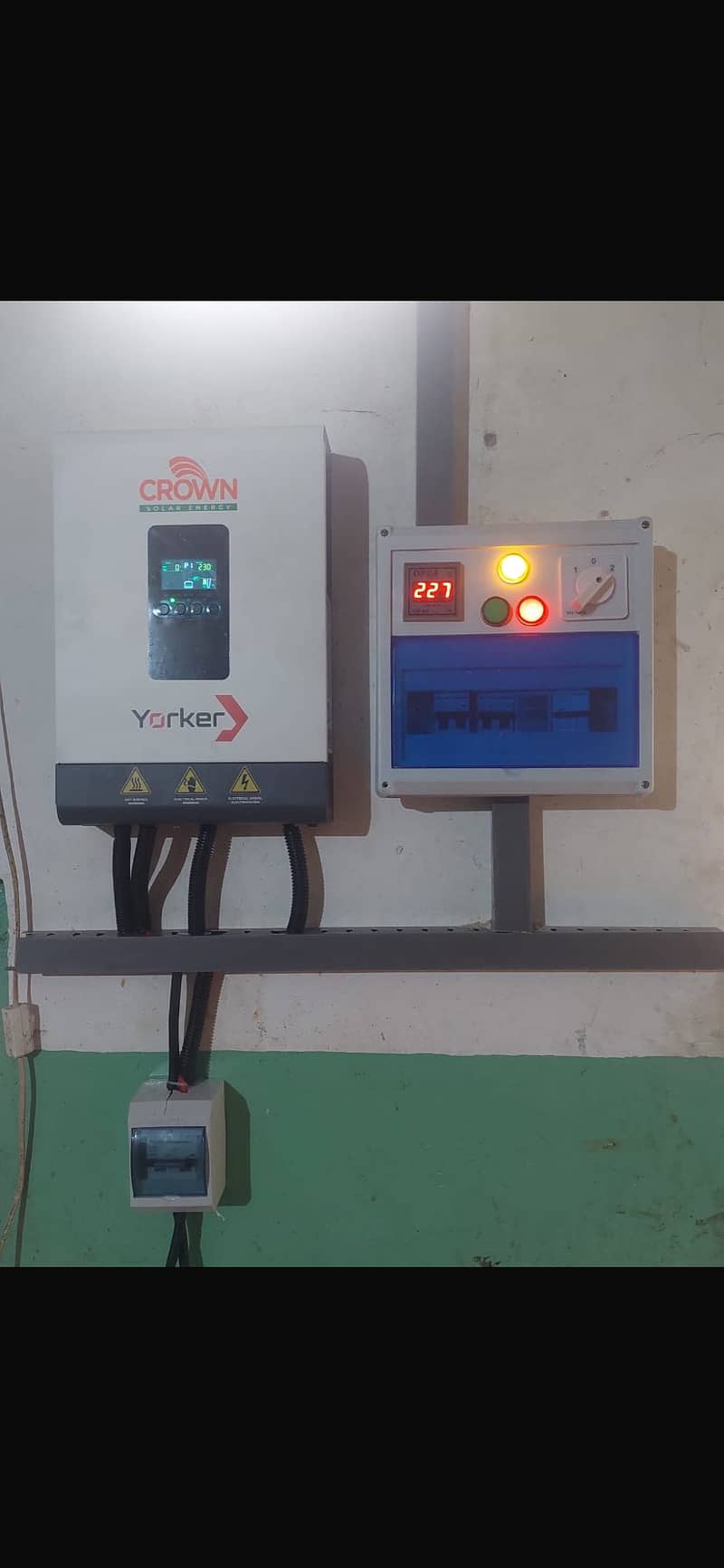 Solar system installation 1