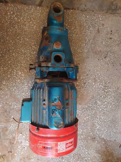 A one motor pump