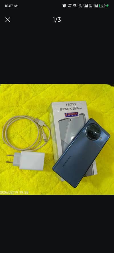 Tecno Spark 20 Pro Plus. .  8+8/256. .  03044773611
