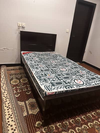 Well-Maintained Wooden Bed – Only 4 Months Used