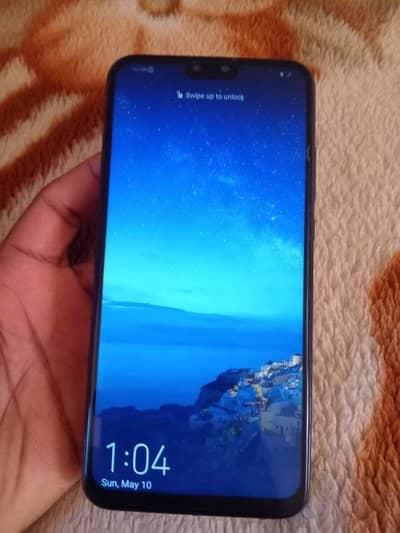 Huawei y9 2019…4/64 ha with box and charger  condition 10/9 ha