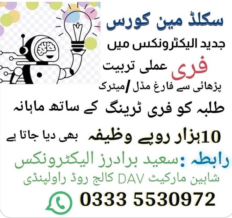 Internship in Electronics 0