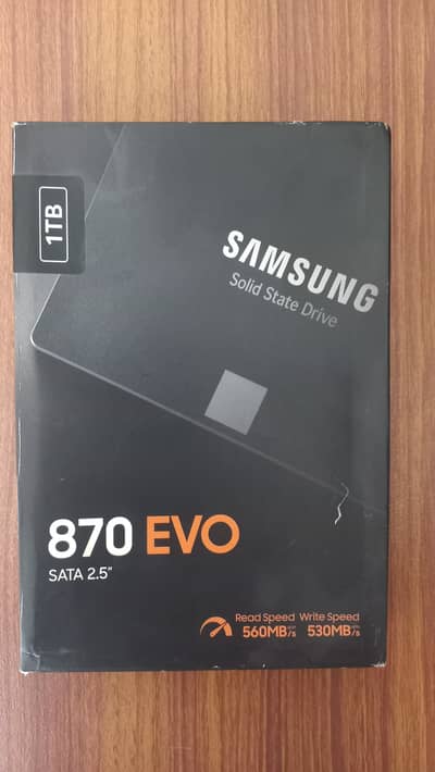 Samsung 870 EVO 1TB SSD - Brand New (Open Box)