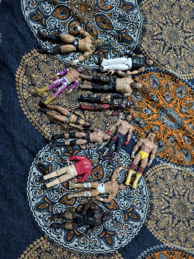 WWE action figures wrestlers toys