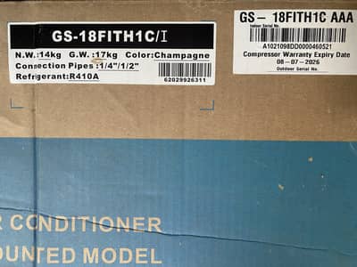 Gree Inverter AC 1.5 Ton Ferry GS-18 FITH1C AAA