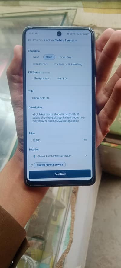 Infinix Note 30
