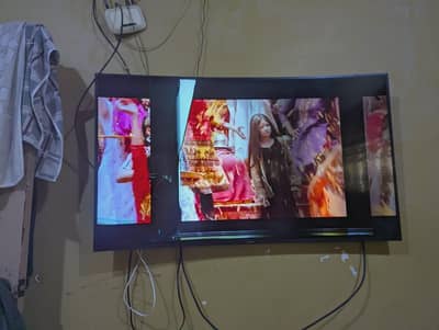 led 55 inch curved screen hay