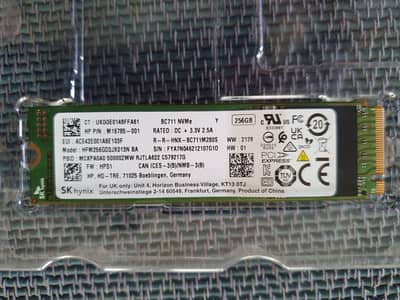 Hynix 256 GB NVMe