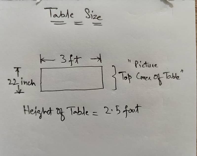 Study Table with Chair 12