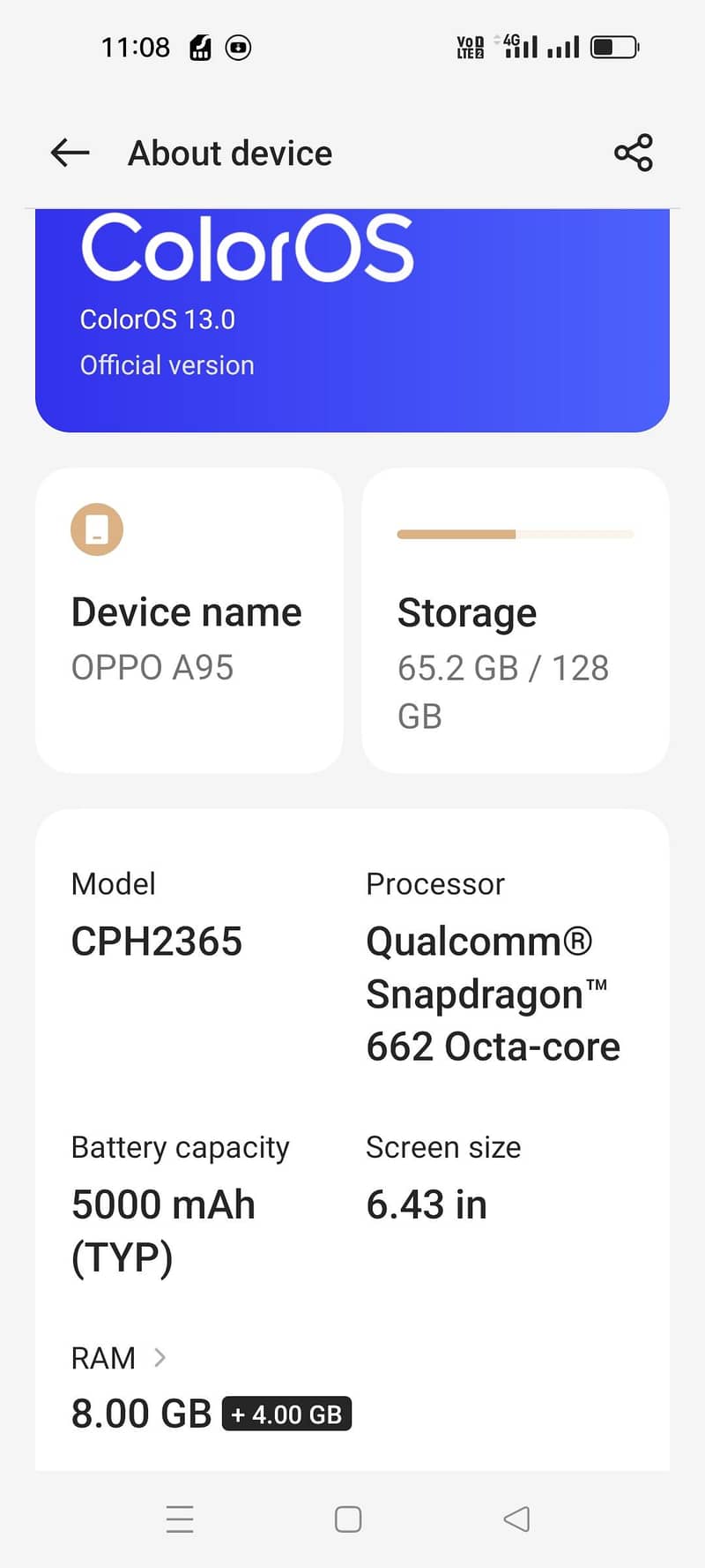 OPPO A95 0